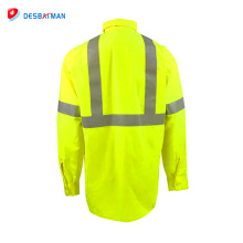Atacado 2018 profissional trabalhando jaqueta de segurança de construção camisa reflexiva
